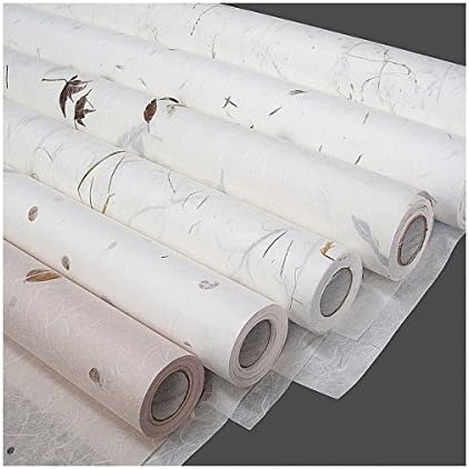 Papel de amoreira tradicional coreano hanji material real padronizado natural folha de bordo branco 35,8 x 787,4