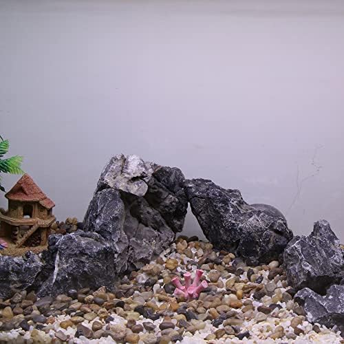 Decoração de recifes de coral vocoste, mini decoração de coral falsa para decorações de aquário, rosa, 1,42 x0.91