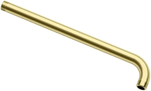 Pfister, 973-103bg, Parte geral do braço de chuveiro reto em haste para cabeças de chuveiro, em ouro escovado