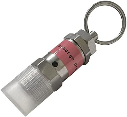 Válvula de alívio de segurança de aço inoxidável YOEBOR, pressão de 150 psi, NPT de 1/4 de 1/4 de masculino