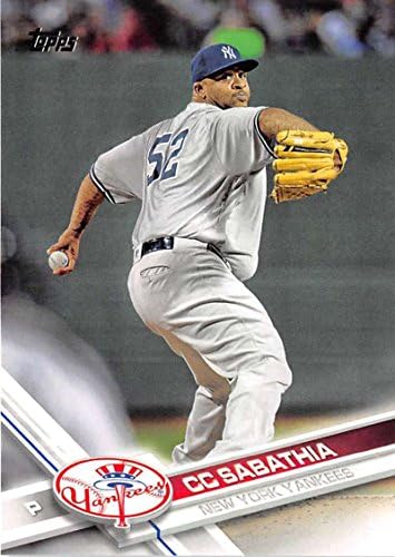 2017 Topps Series 2 #465 CC Sabathia New York Yankees Baseball Card