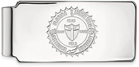 Logoart Sterling Silver Florida A&M University Money Clip Crest SS016fam