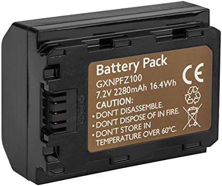 Green Extreme 2 pacote np -fz100 bateria 2280mAh e carregador duplo inteligente com tela LCD - compatível com a Sony