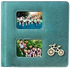 N/A Álbum - Álbum de fotos, Felt Cover Photo Scrapbook Memory Book Hand Made With Sheets