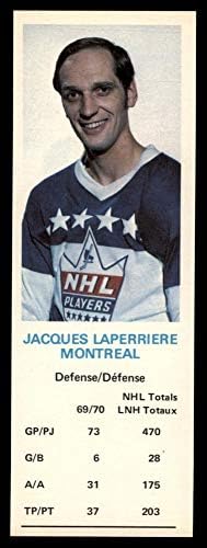 1970 Cookies do pai 69 Jacques LaPerriere Montreal Canadiens NM Canadiens