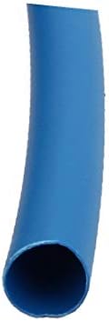 X-dree 1m 0,2 polegada interna dia poliolefina chama de tubo retardante azul para reparo de arame (tubo ignifugo em poliolefina