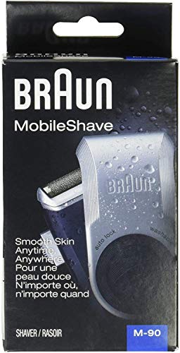 Braun M90 Men Mobile Shaver com TRIMER de precisão Novo grande navio de presente em todo o mundo