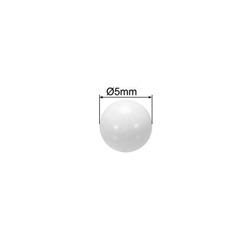Uxcell 6mm Pom Coin Bolls, bola de rolamento de plástico 50pcs