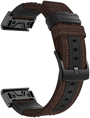 SKM NYLON FIXA VABELA DE VABELA RÁPIDO PARA GARMIN FENIX 7X 7 6X 6 5X 5 PLUS 3 3 HR Forerunner 935 945 Smart Watch 22 26mm EasyFit