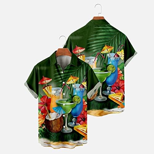 Camisetas de ginástica de verão Men 2023 3d Pintura impressa camisa floral Homens homens recusam colarinho de rua vintage