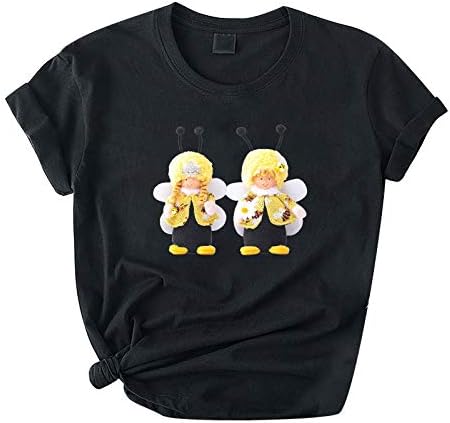 Senhorita Camisas de Manga Longa Para Mulheres Prins Feminino Tops de Abelha Tops Sólidos Tee Sólida Moda Curta