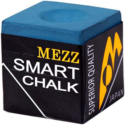Mezz Smart Pool Cue Billiard Chalk - Blue - One Piece