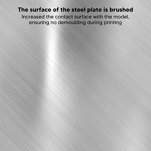 Placa de aço de mola, 135x75mm Print Platform Plataform Design Magnetic para substituição