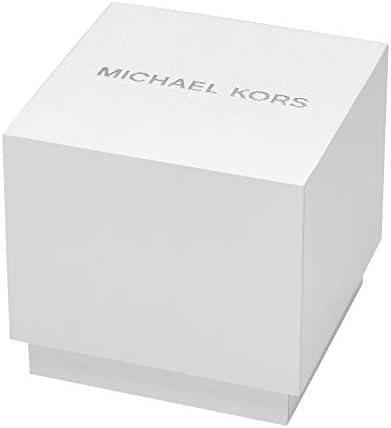 Michael Kors Women's Ritz Stainless Aço Selí -lo com Toptring de Cristal