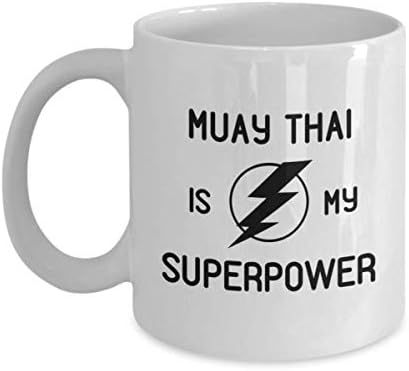 Muay Thai é minha superpotência de caneca de caneca de caneca de caneca de caneca de caneca de entrega de viciado em casa