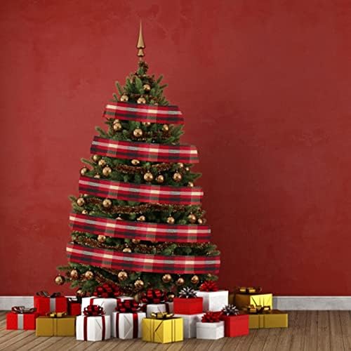 Decorações de Natal de Giligege Ribbon Christmas Craft Decorações de presentes de festas de casamento grinaldas e artesanato DIY