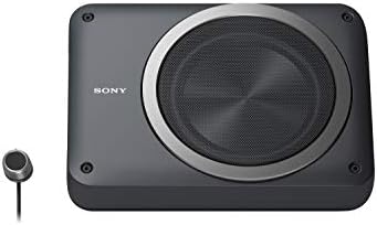 Sony XS-AW8 de 8 polegadas alimentado sob o subwoofer de assento com controle remoto com fio