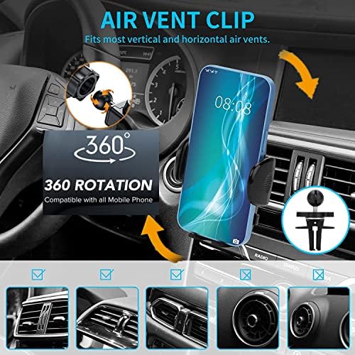 Montagem de telefone do carro de carro Gyixing, [Super Cup Cup], suporte universal do telefone celular para ventilação do painel de