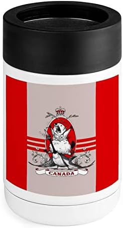 Canadian Beaver Cooler Cup Stainless Stones Isolled Can Langers Tumbler com tampas para homens Presentes