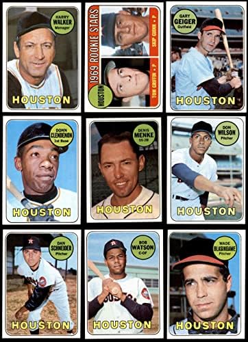 1969 Topps Houston Astros, perto da equipe, definiu Houston Astros ex Astros