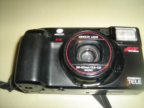 Câmera Minolta Freedom Tele Af Multibeam 35mm com 38-80mm/2.8-5.6 Macro lente