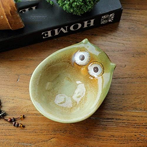 Limei-Zen Ashtray, Owl Fruit Bowl Soop Dish Decoration 1 cinzeiro