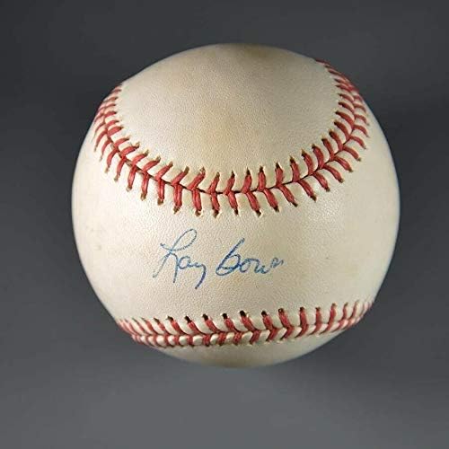 Larry Bowa assinou a MLB Baseball Official Auto - Baseballs autografados