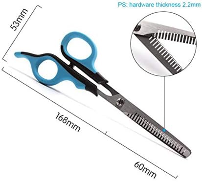 Akoak 5 peças Hotores de tesoura de cães Conjunto - Ferramenta de recorte de cabelos de estimação, flexão profissional,