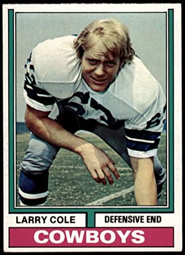 1974 Topps 478 Larry Cole Dallas Cowboys VG/EX Cowboys Hawaii/Houston