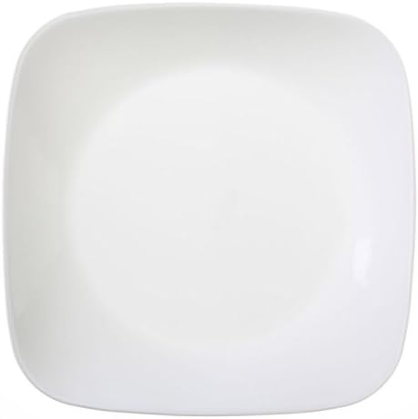 CORELEL Square Pure White 8-3/4 ”Placa de salada