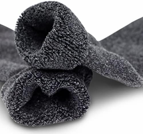 YQHMT Mens Super espessos de lã quentes meias quentes de conforto macio malha casual