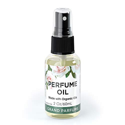 Grand Parfums Peach Bellini Spray de perfume em óleo de fragrância | 2 onças misturadas com óleos orgânicos e essenciais