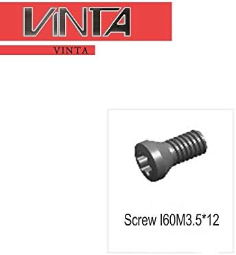 FINCOS 10PCS I60M3.5 Ferramentas de corte da série CNC Ferramentas de moagem CNC parafuso -: i60m3x7, ângulo: 10pcs)