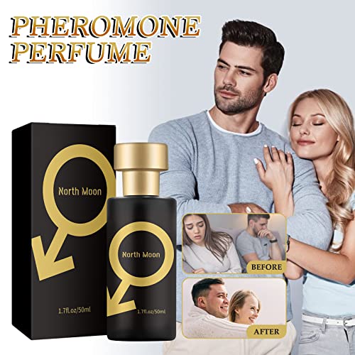 Leecam Golden Lure Feromony Perfume, atraia seu perfume para homens, colônia de feromônio para homens atraem mulheres, perfume