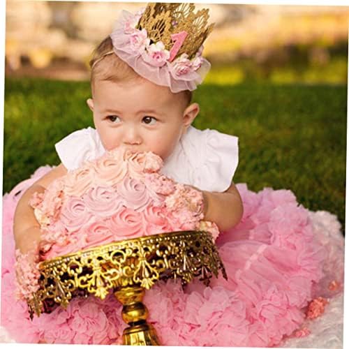 Ornamento de bestoyard para crianças embelezadas bandana da cabeceira de menina acessórios de cabelo bebê Primeiro aniversário