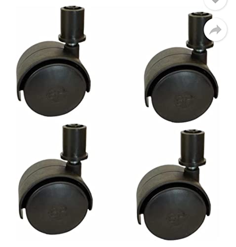Castersman -Rodas compatíveis com cooler, 24 mm Tamanho do pilar Móveis giratórios Caster giratórios giratórios lançadores