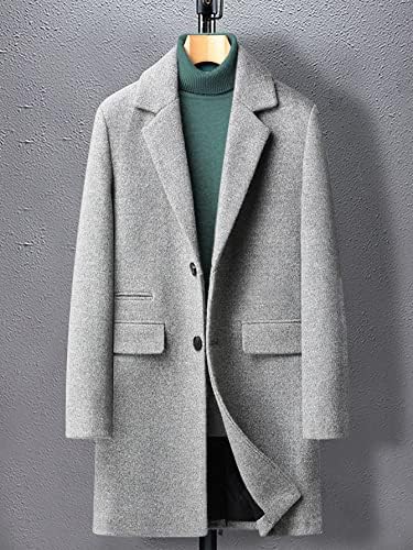 Jaquetas oshho para mulheres - homens de colar de lapela sobre casaco sem suéter