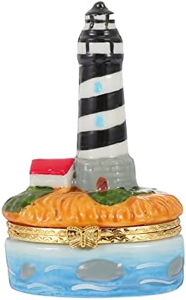 Escultura de farol de nuobester escultura à mão Caixa de bugigangas de jóias pintadas à mão Caixa de presente Caixa de casamento