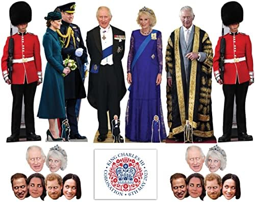 O pacote de platina da coroação do rei Carlos III inclui recortes, festas e fotos da vida