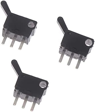 Interruptores industriais 10pcs/pacote preto micro switch miniatura limite pequeno interruptor de viagem com orifício três pinos