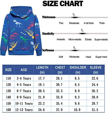 Hoodies de dinossauros para crianças tlaenson para meninos pullover de meninas moletom da criança com capuz