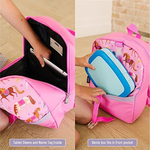 Wildkin Kids Pack-It-All Backpack Bundle com Bento Box