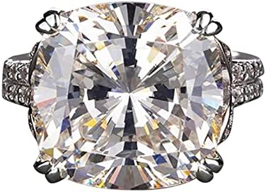 Anéis divertidos de Yistu para mulheres zircão feminino anéis de casamento de diamante anéis de diamante anéis de jóias anéis de jóias anel de coelho