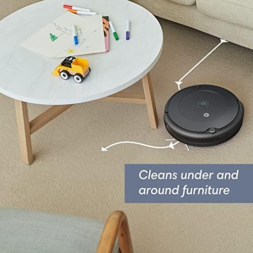 IroBot Roomba 694 Robot Vacuum-Wi-Fi Conectividade, Recomendações de limpeza personalizadas, trabalha com Alexa, bom para cabelos