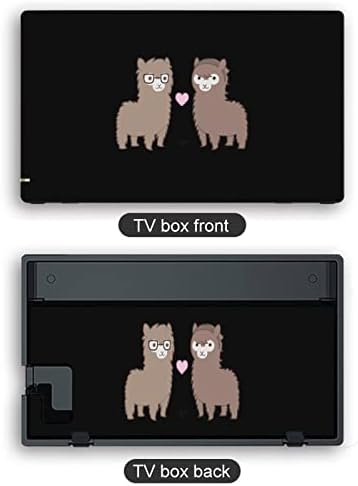 Llama Love Alpaca Skin Protective Sticker Game Protector Full Wrap Compatível para Nintendo Switch para Switch