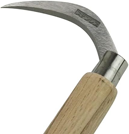 ASANO Woodworking Demon Stainless Stone Karatsu Hook, 29,5 polegadas