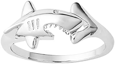 2023 Novo garoto Sterling Silver Silver Gold Bating Ping Ring Animal personalizado moda anel punk jóia filha namorada aniversario rosa anel