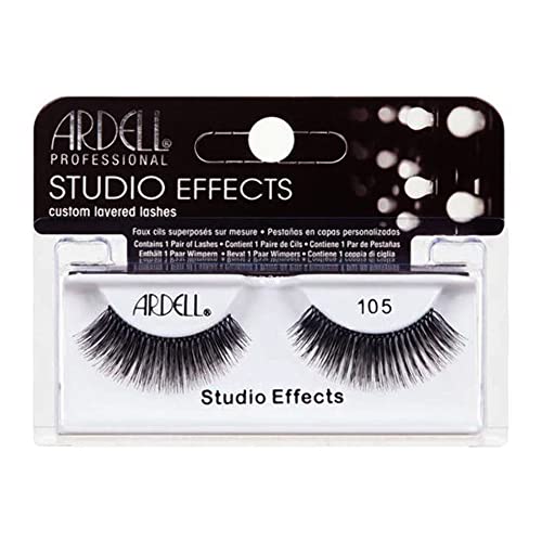 Ardell Studio efeitos cílios em camadas personalizados 105 preto