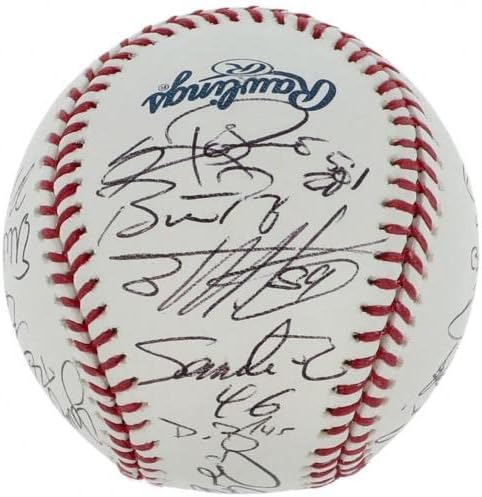 2012 San Francisco Giants World Series Team assinou W.S. Baseball PSA DNA - Bolalls autografados