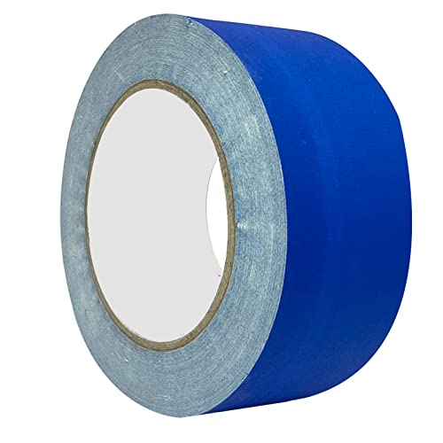 AMOGato Gaffer Tape-2 polegadas x 27 jardas, gaffers Tape Blue, adesivo de borracha Não deixa residual à prova de resíduos, multiuso,